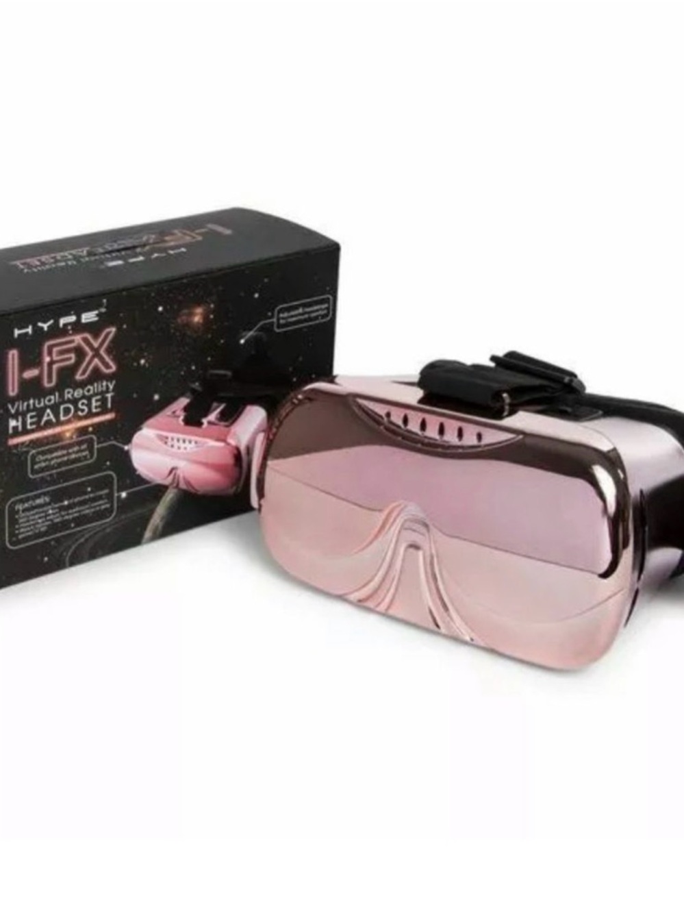 Hype I-FX Metallic Pink Smartphone VR Headset